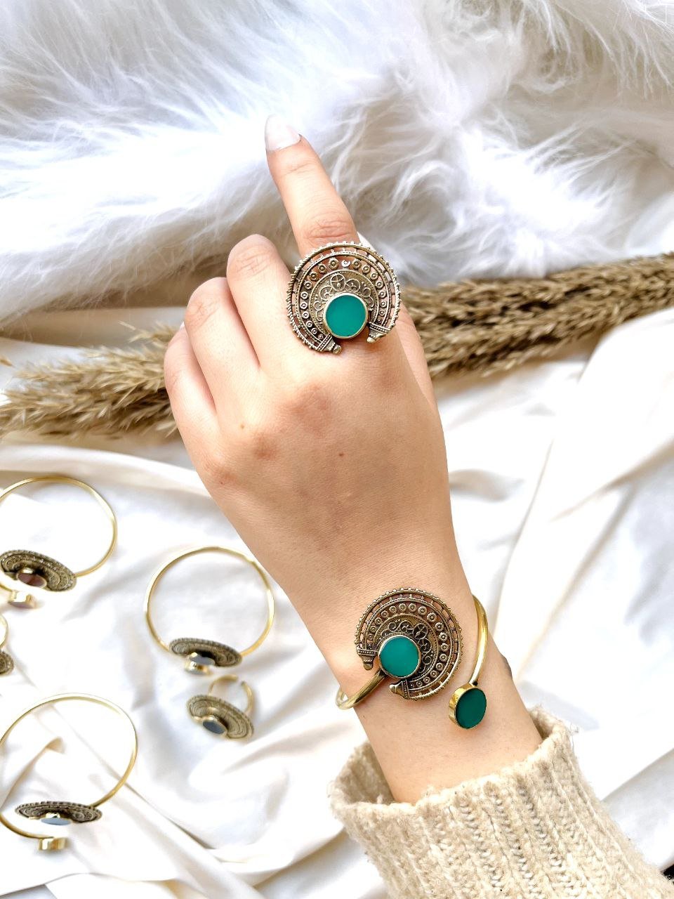 Fayrouz Set –  Pure Copper