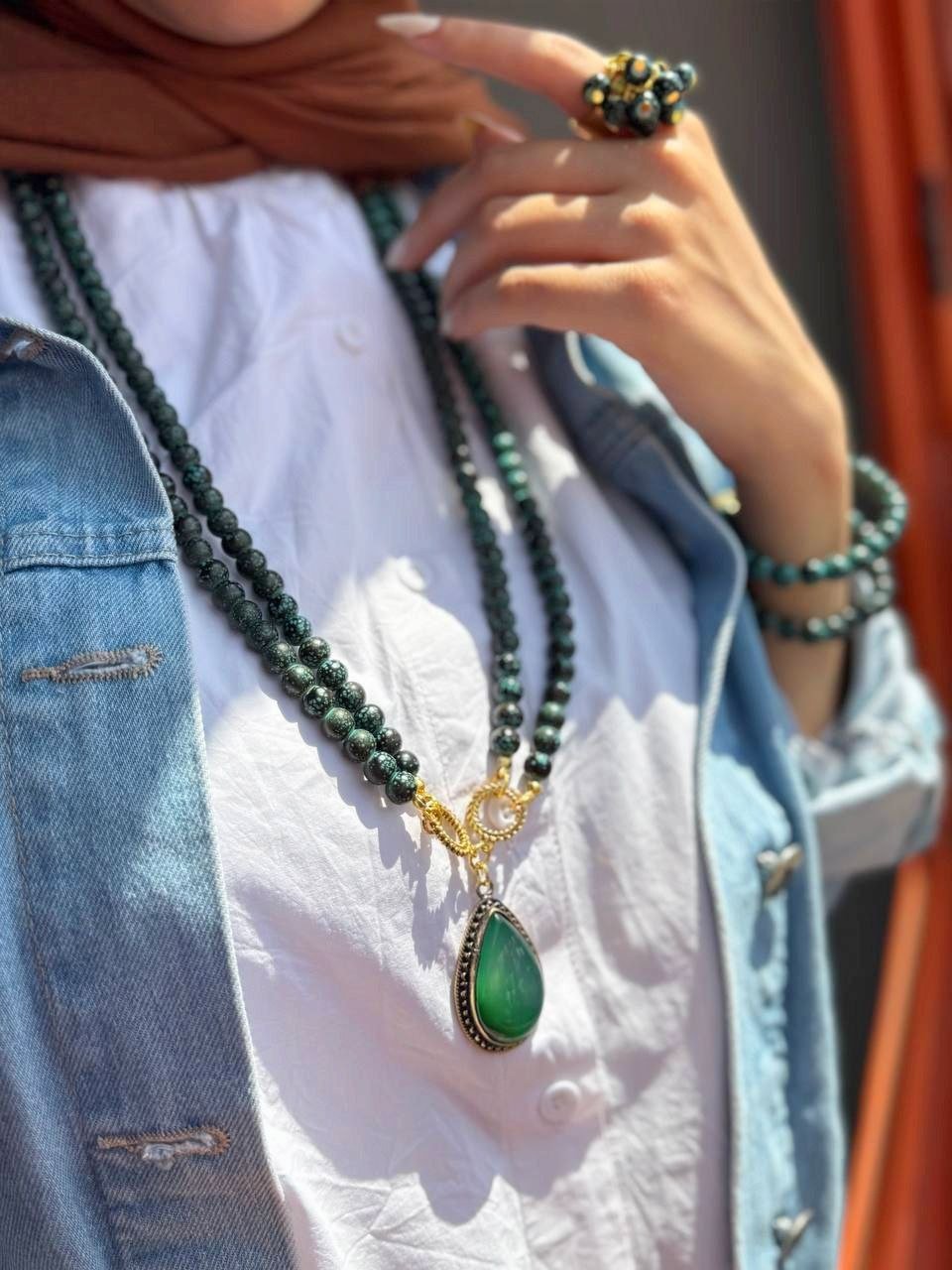 Maria Set - Agate Stones