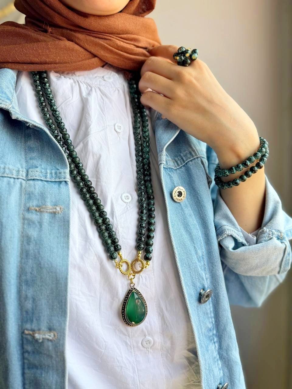 Maria Set - Agate Stones