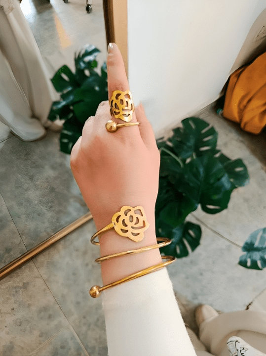 The Orchid Flower - Pure Copper