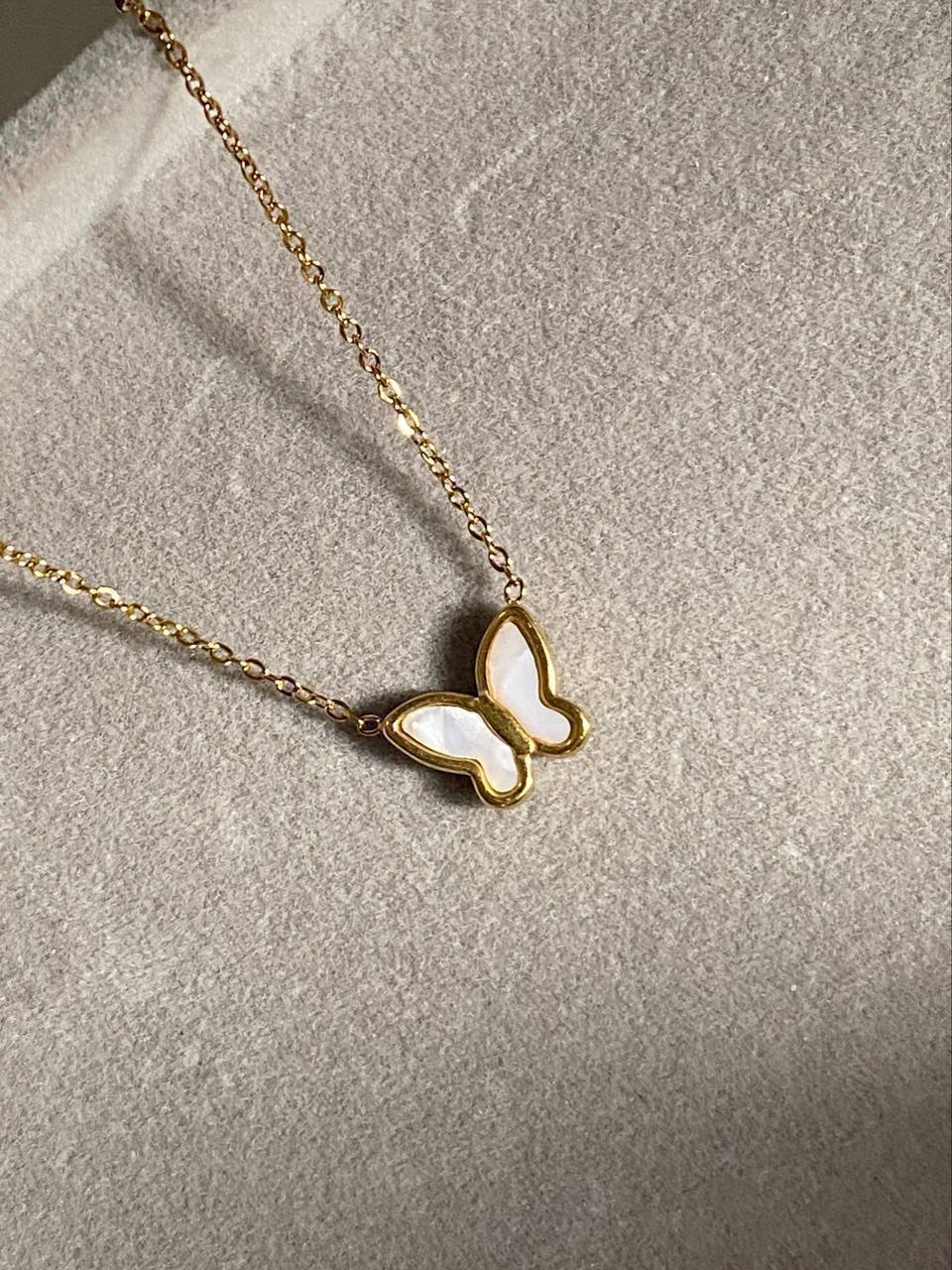 Butterfly Necklace - Stainless Steel