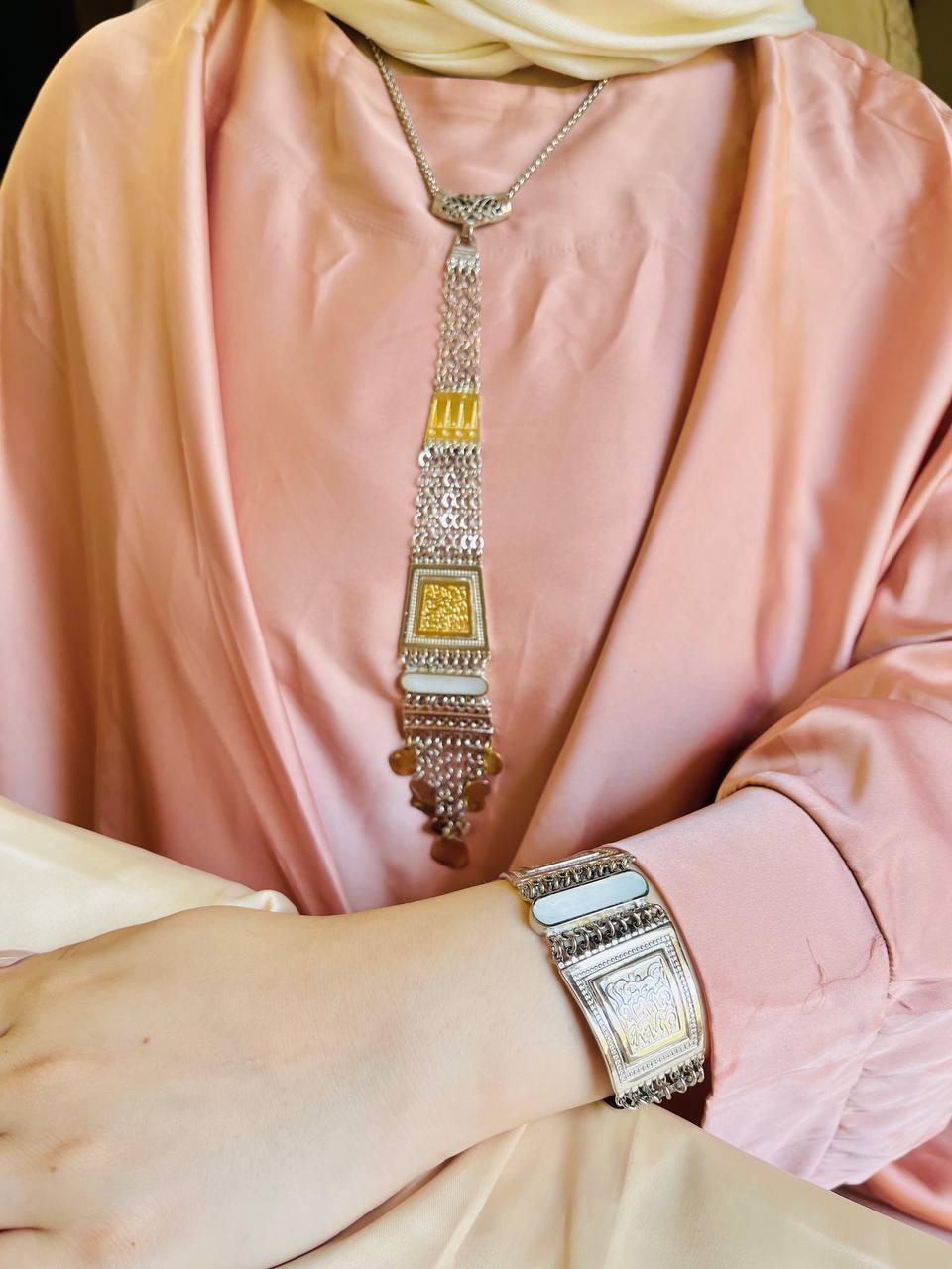 New Arabian Set - Silver Plated And Gold  Plated