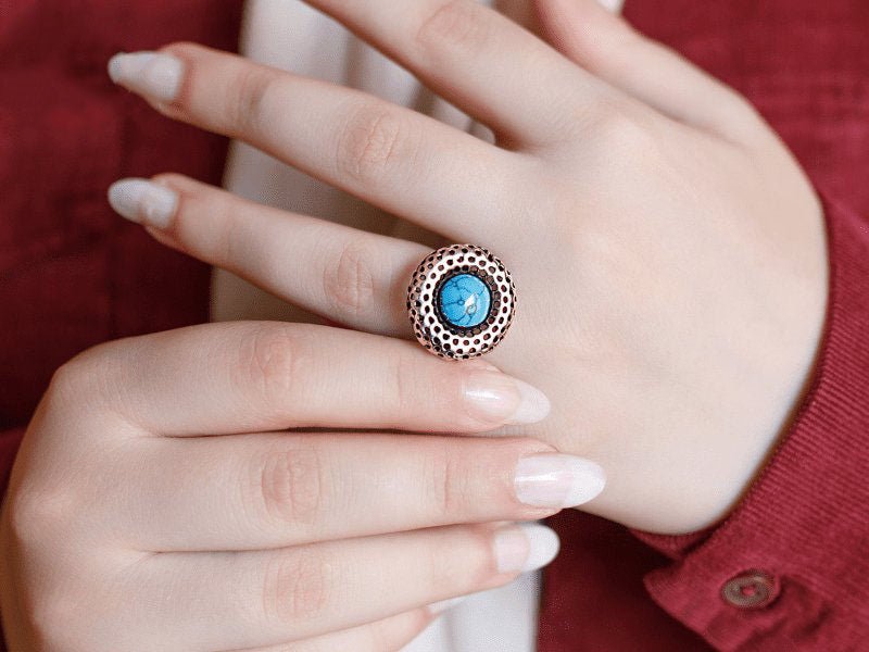 Marble Ring - Pure Copper