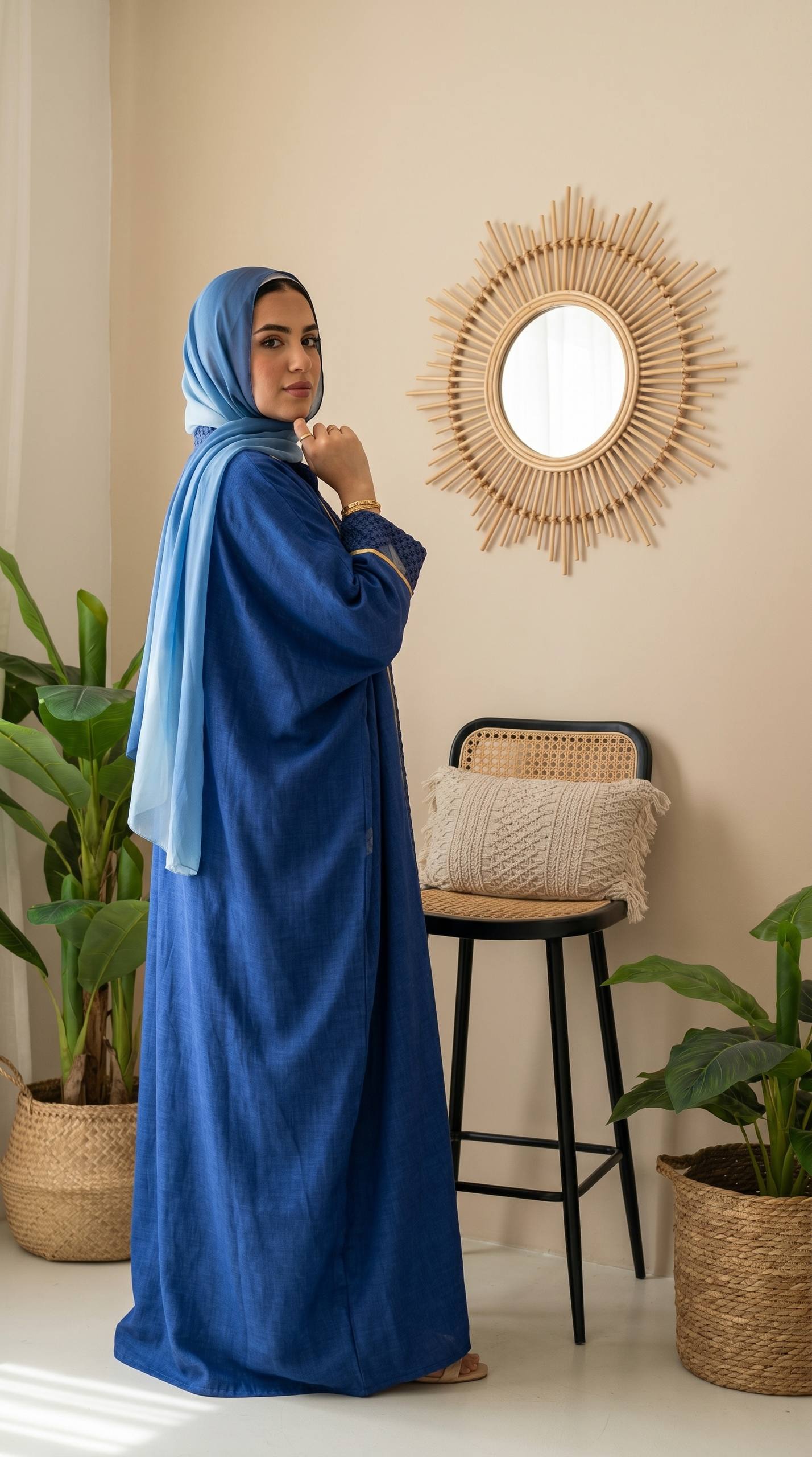 Afnan Linen Abaya