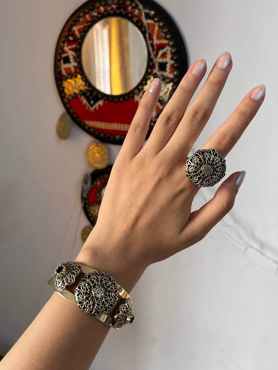 Flower Set - Pure Copper