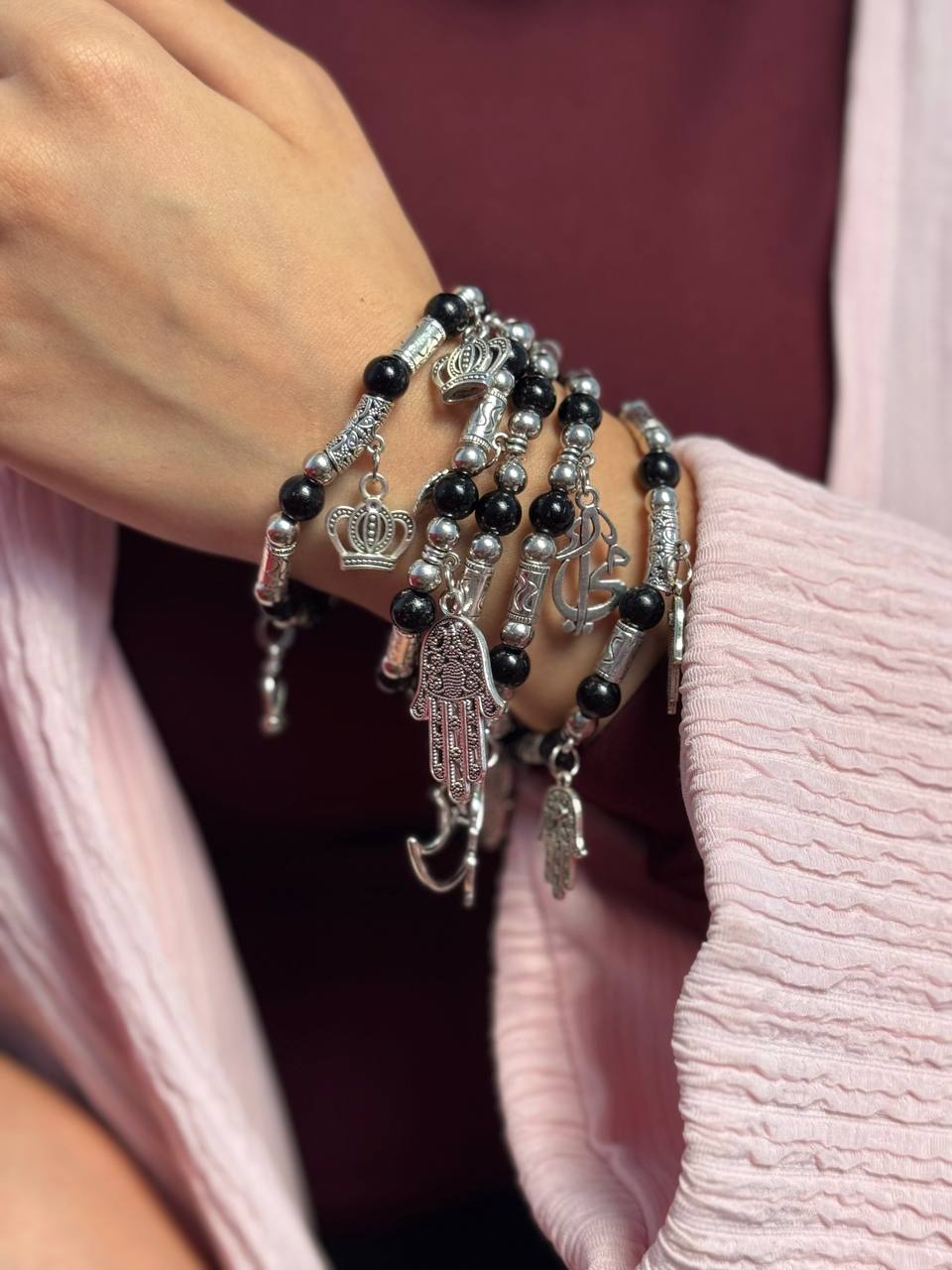 Maryam Set - Acrylic Bracelets