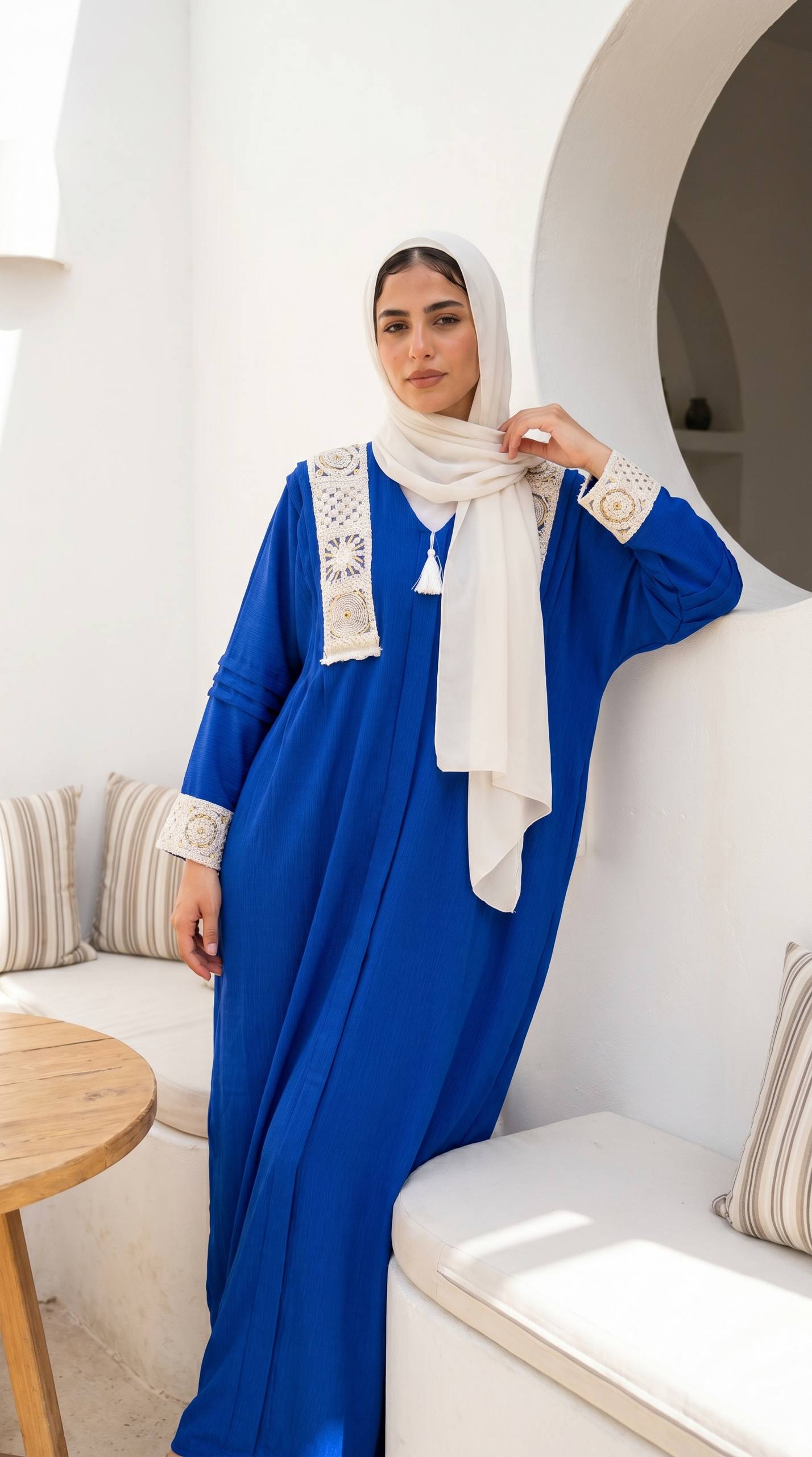 Golden Hour Linen Abaya