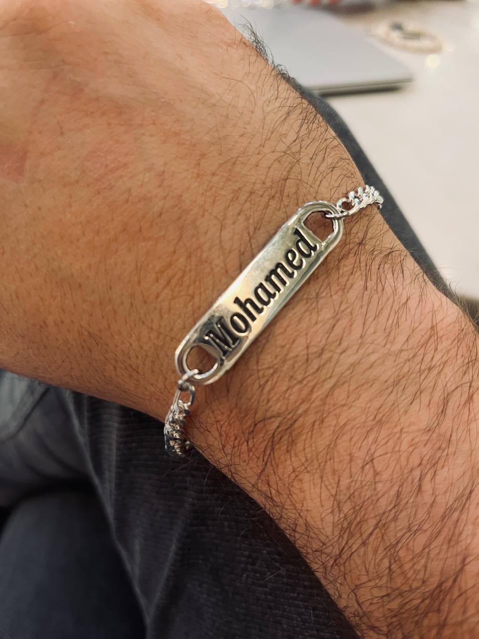 Customized Mohamed Set - Agate Bracelets