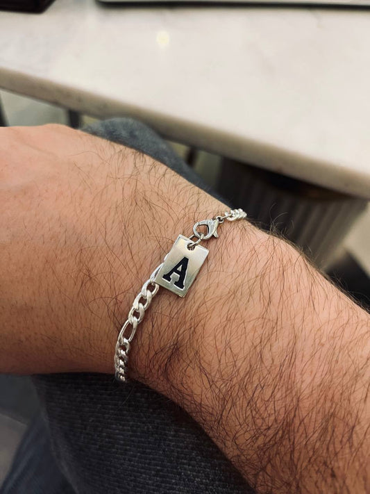 Customized letter Set - Agate Bracelets