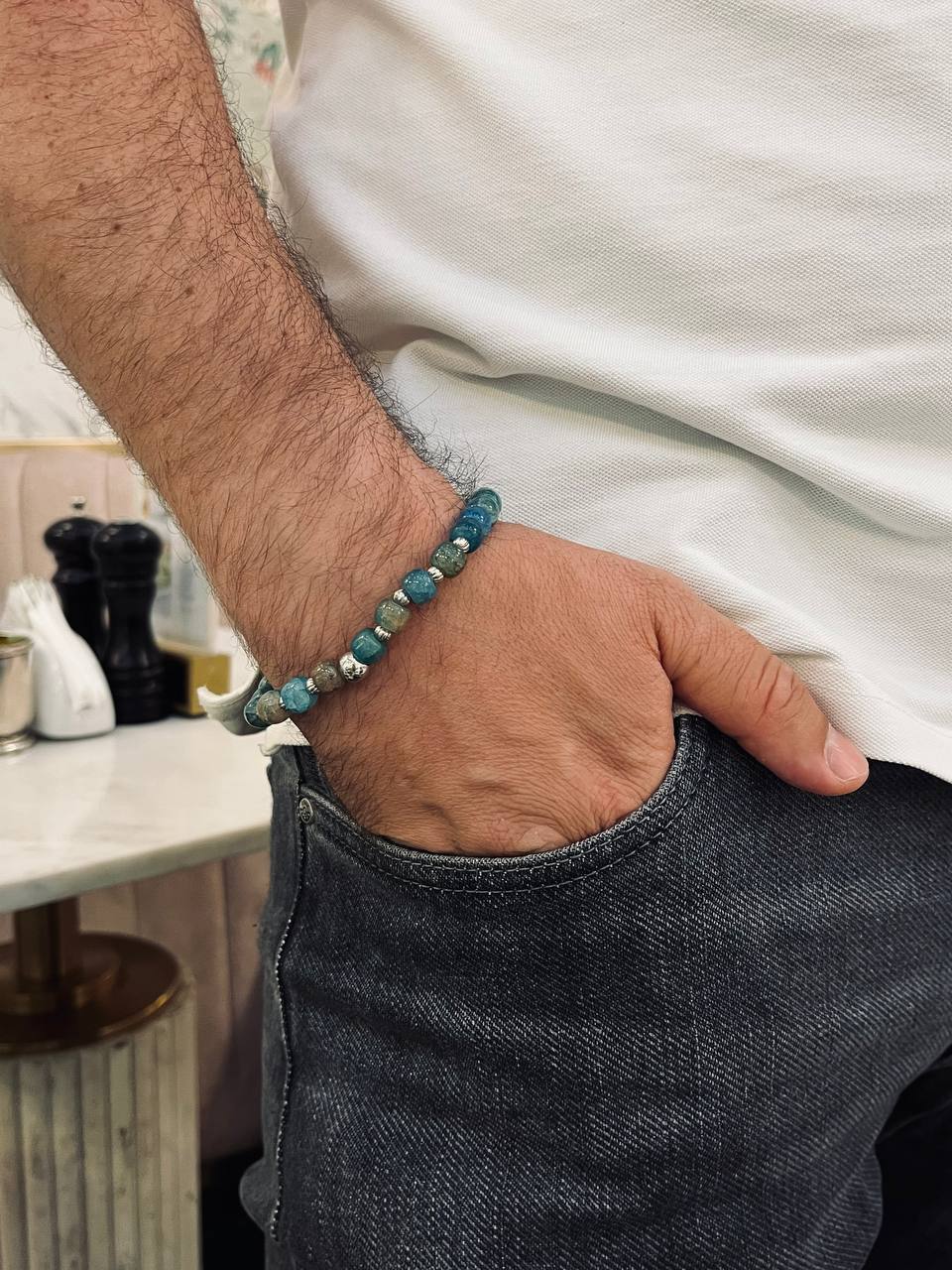 Hamza Set - Agate Bracelets