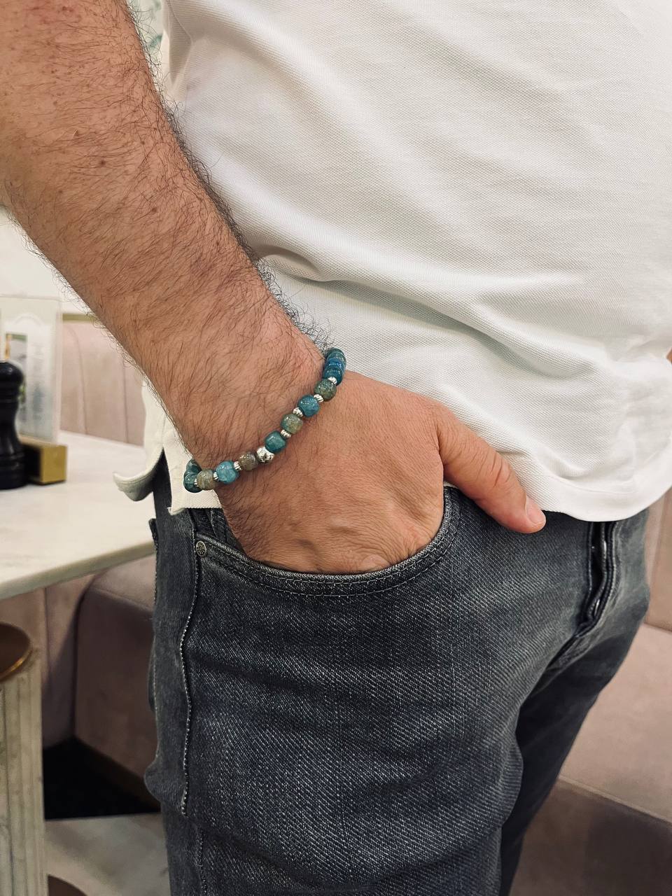 Hamza Set - Agate Bracelets