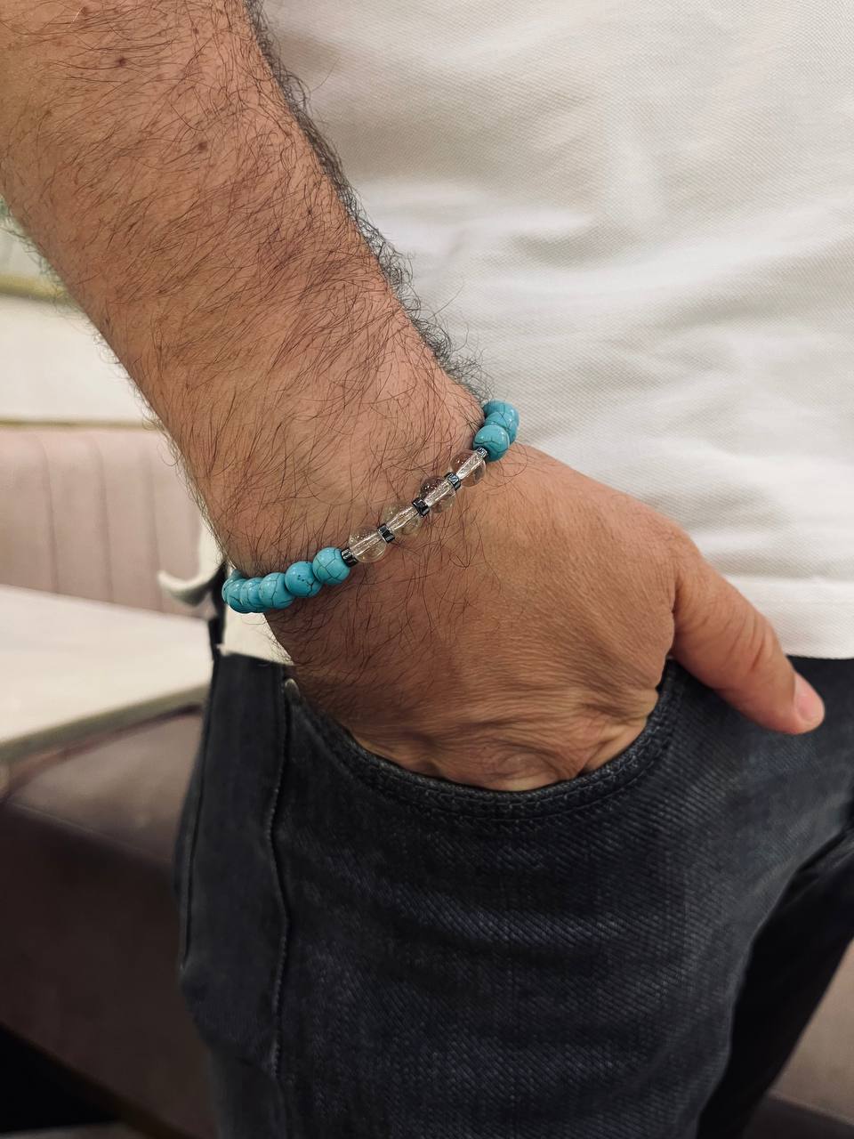 Abdullah Set - Agate Bracelets