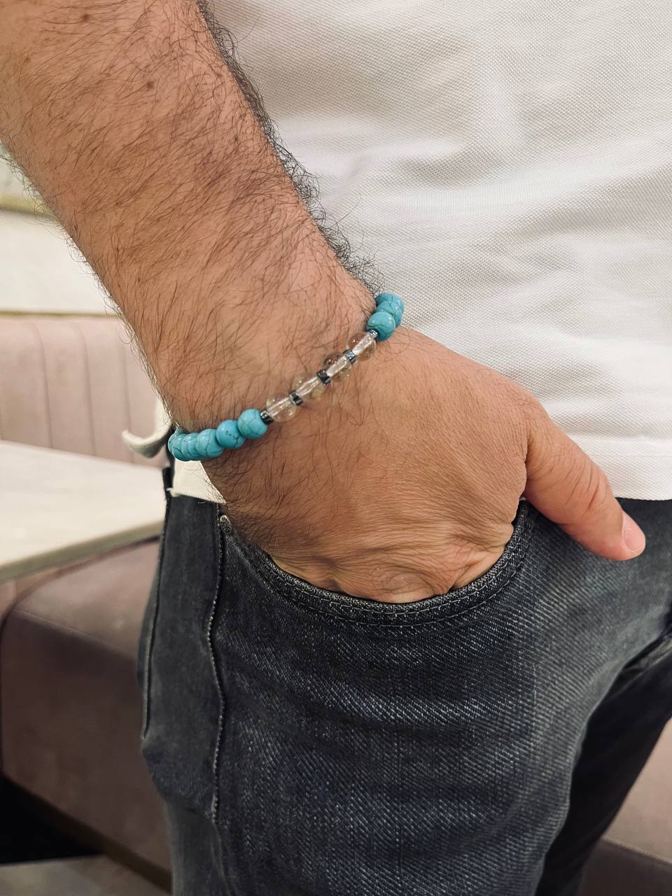 Abdullah Set - Agate Bracelets