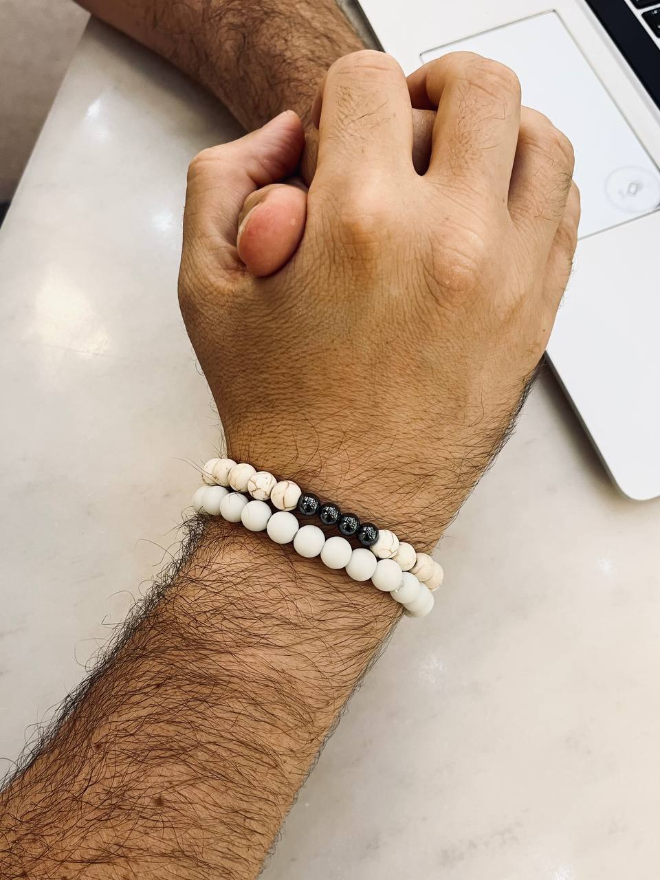 Yazan Set - Agate Bracelets