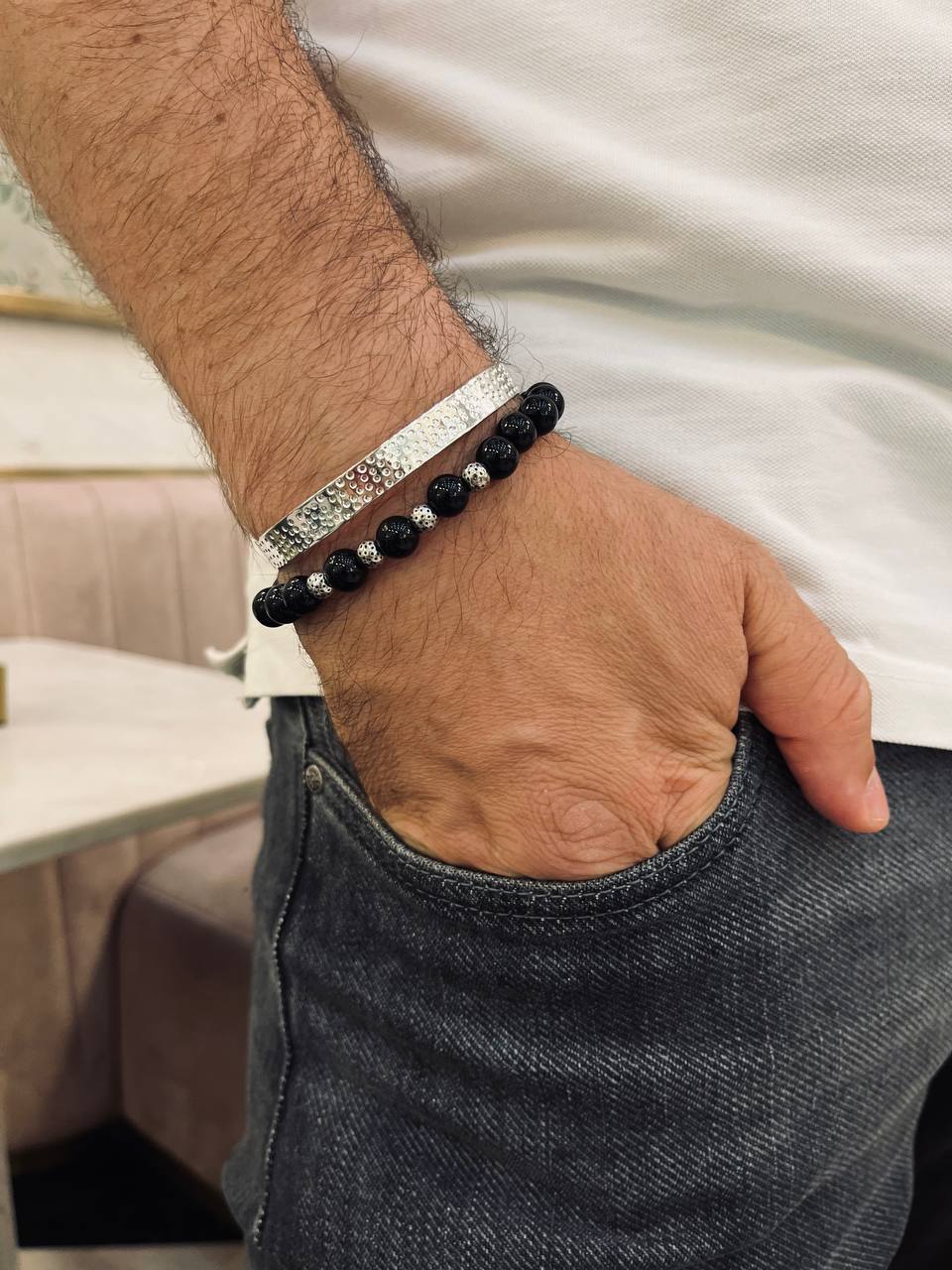 Simple Bracelet With Agate Bracelets