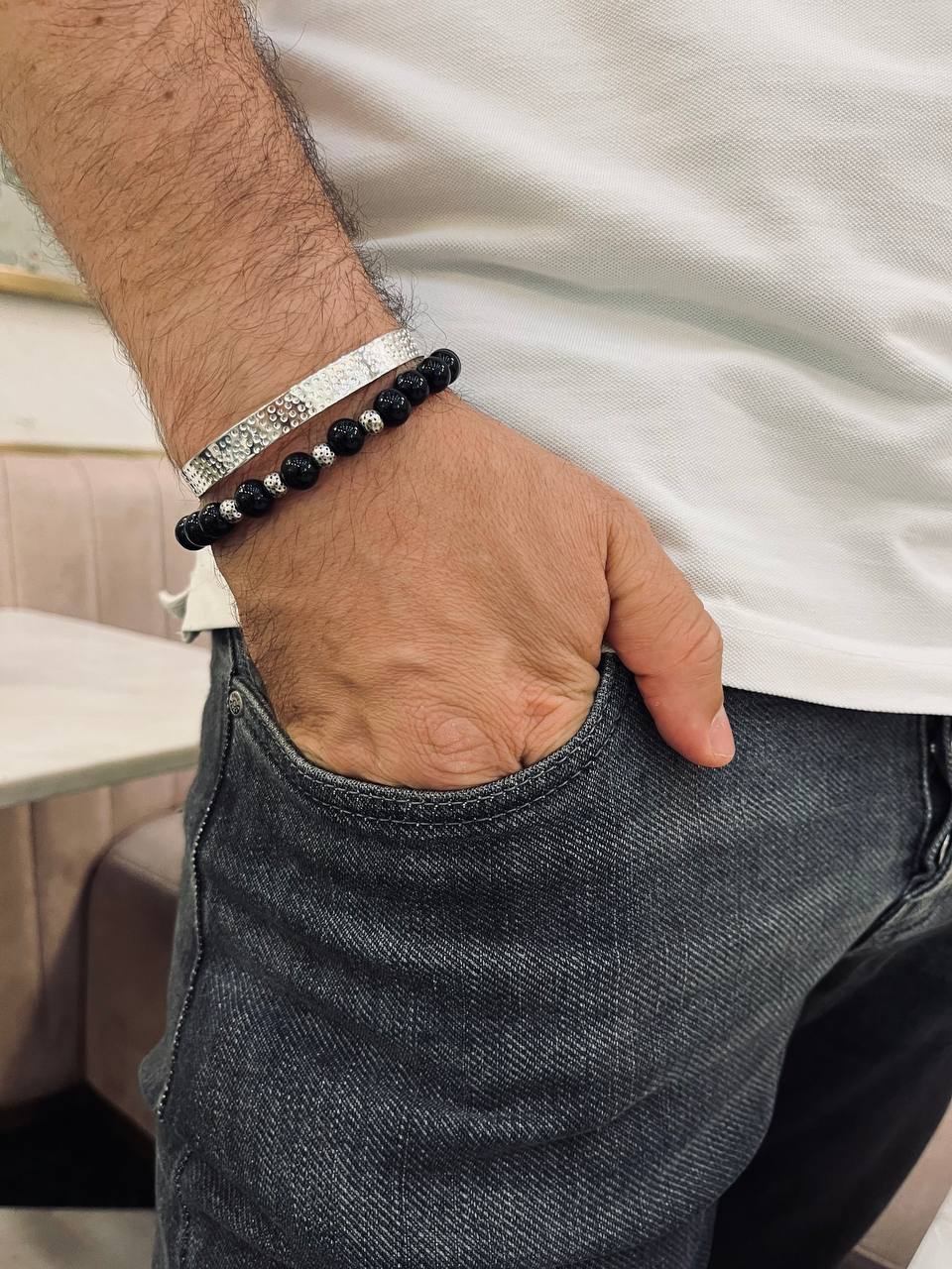 Simple Bracelet With Agate Bracelets