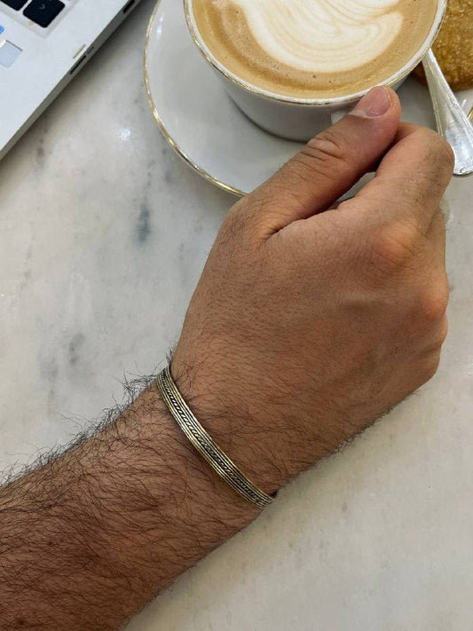 Marwan Simple Bracelet - Pure Copper
