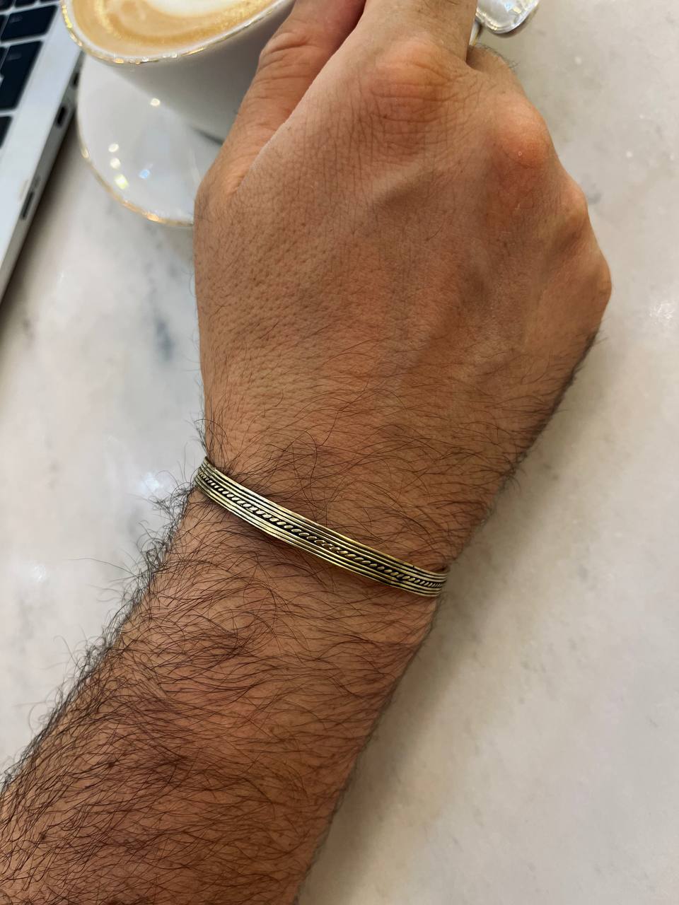 Marwan Simple Bracelet - Pure Copper