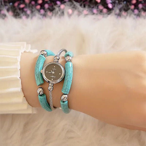 Eve Watch Set - Turquoise Acrylic