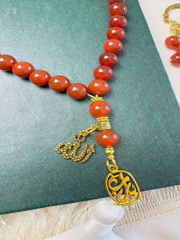 Rania Rosary - Alabaster Stones