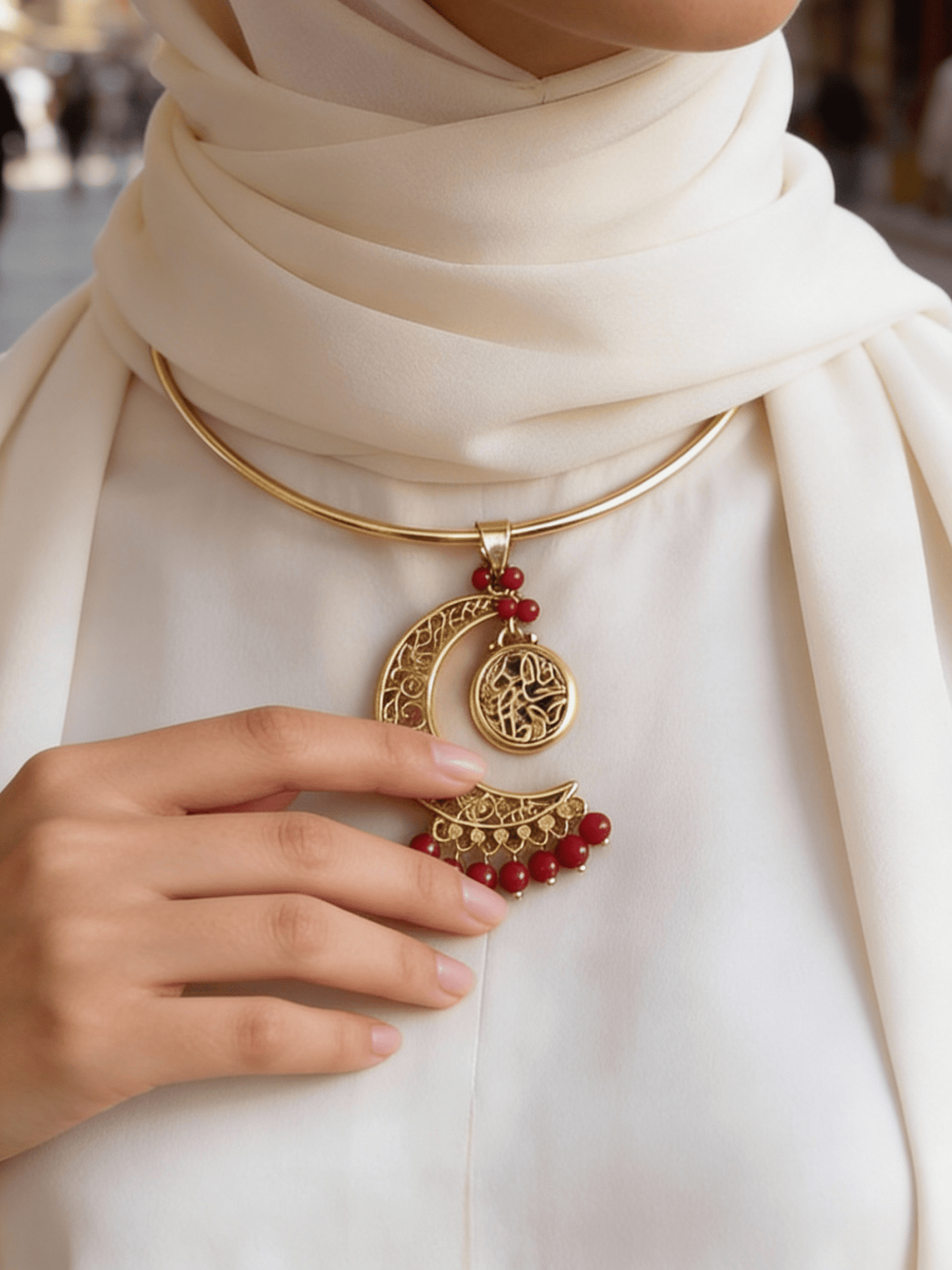 Shams Necklace - Pure Copper
