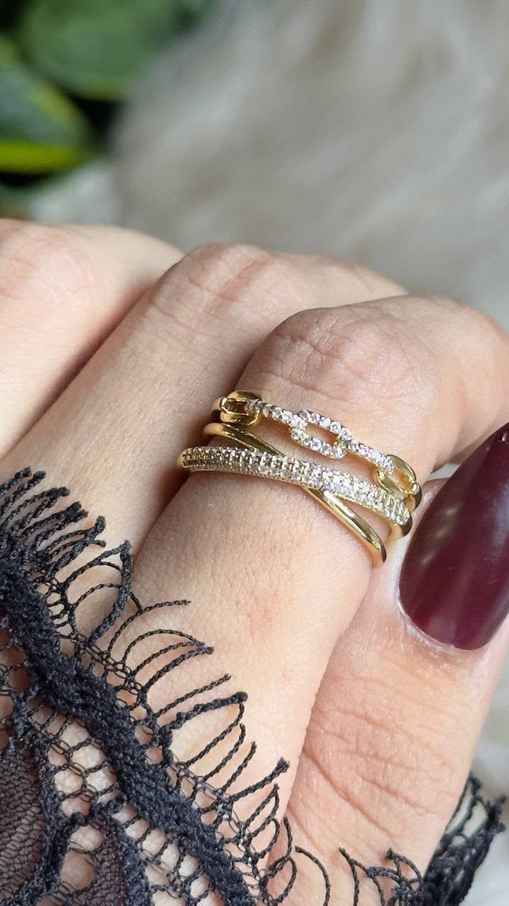 Amilya Ring - Gold Plated