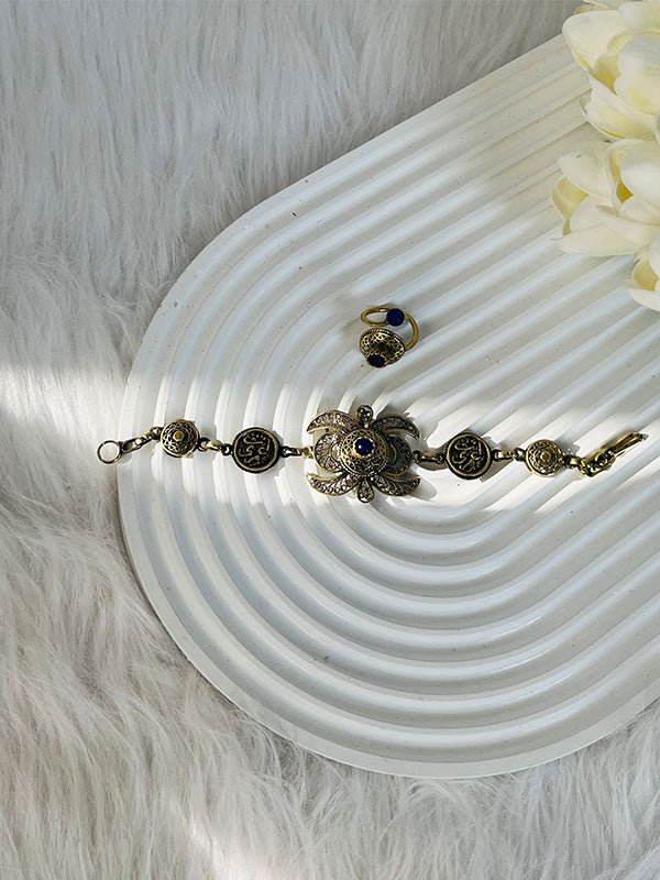 Blue Elegance Set - Pure Copper