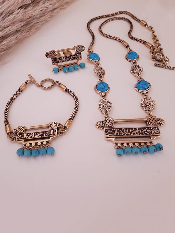 Fatima Arabian Set - Pure Copper