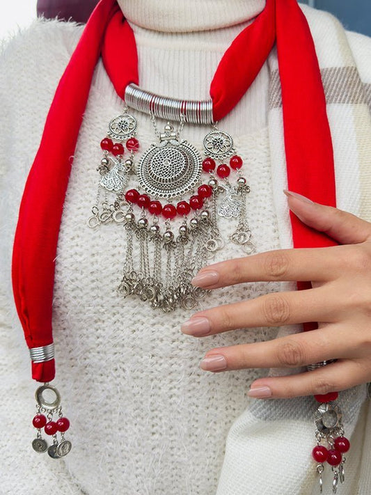 Sajaya Necklace Scarf - Cotton