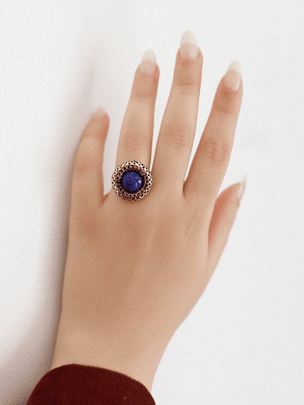 Marble Ring - Pure Copper