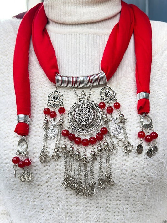 Sajaya Necklace Scarf - Cotton