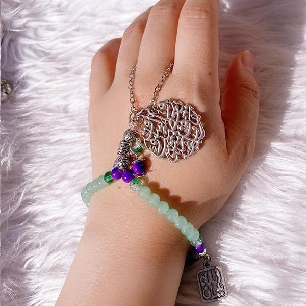 Asia Rosary - Alabaster Stones