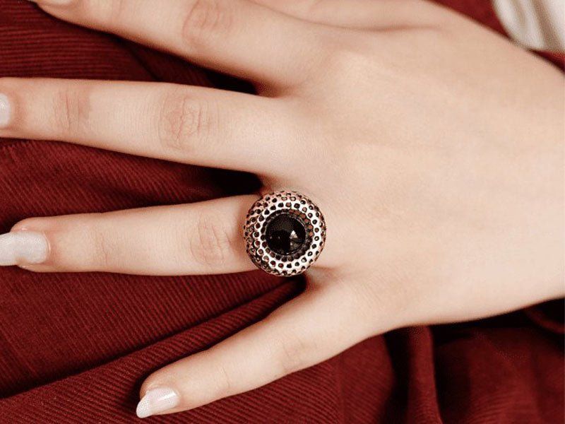 Marble Ring - Pure Copper