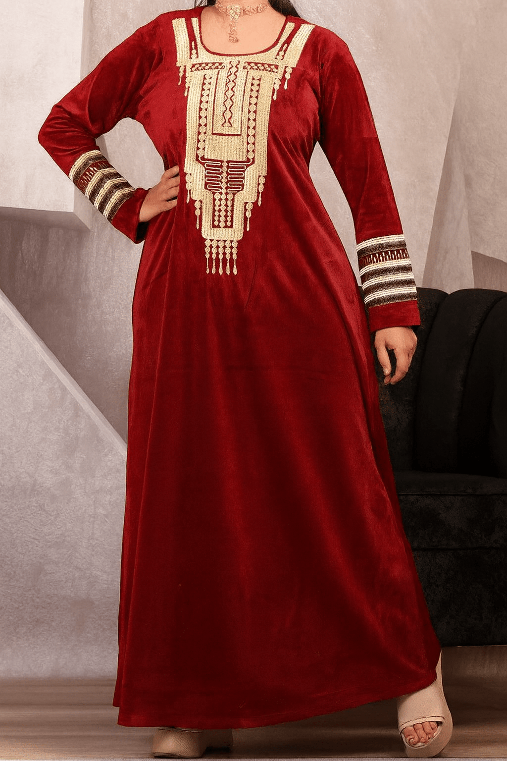 Afnan Jalabiya - Velvet