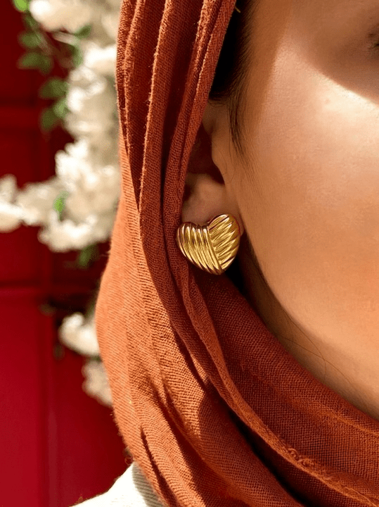 Asmaa Earrings - Stainless Steel