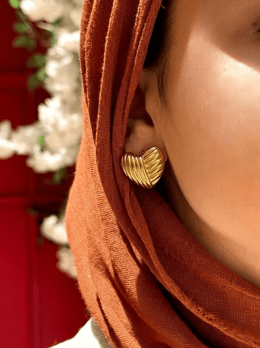 Asmaa Earrings - Stainless Steel
