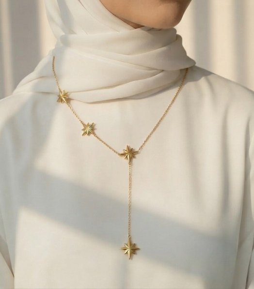 Star Necklace - Stainless Steel