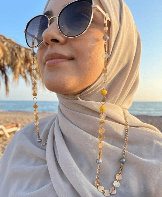 Abrar Glasses Chain - Crystal
