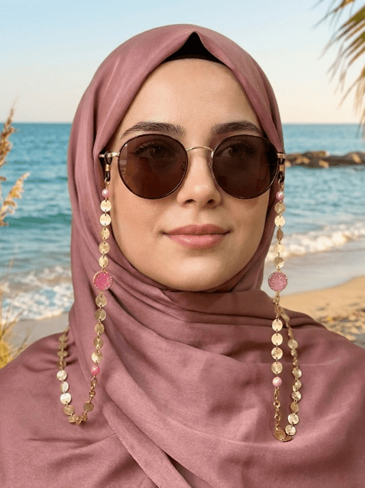 Nowruz Glasses Chain - Chinese gold chain