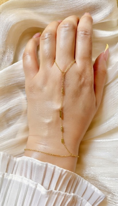 Reham Hand Chain - Stainless Steel