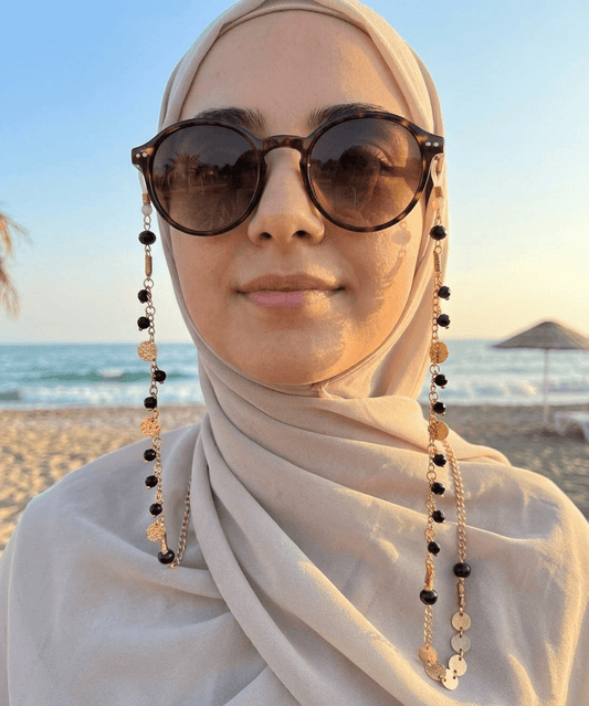 Durra Glasses Chain - Crystal