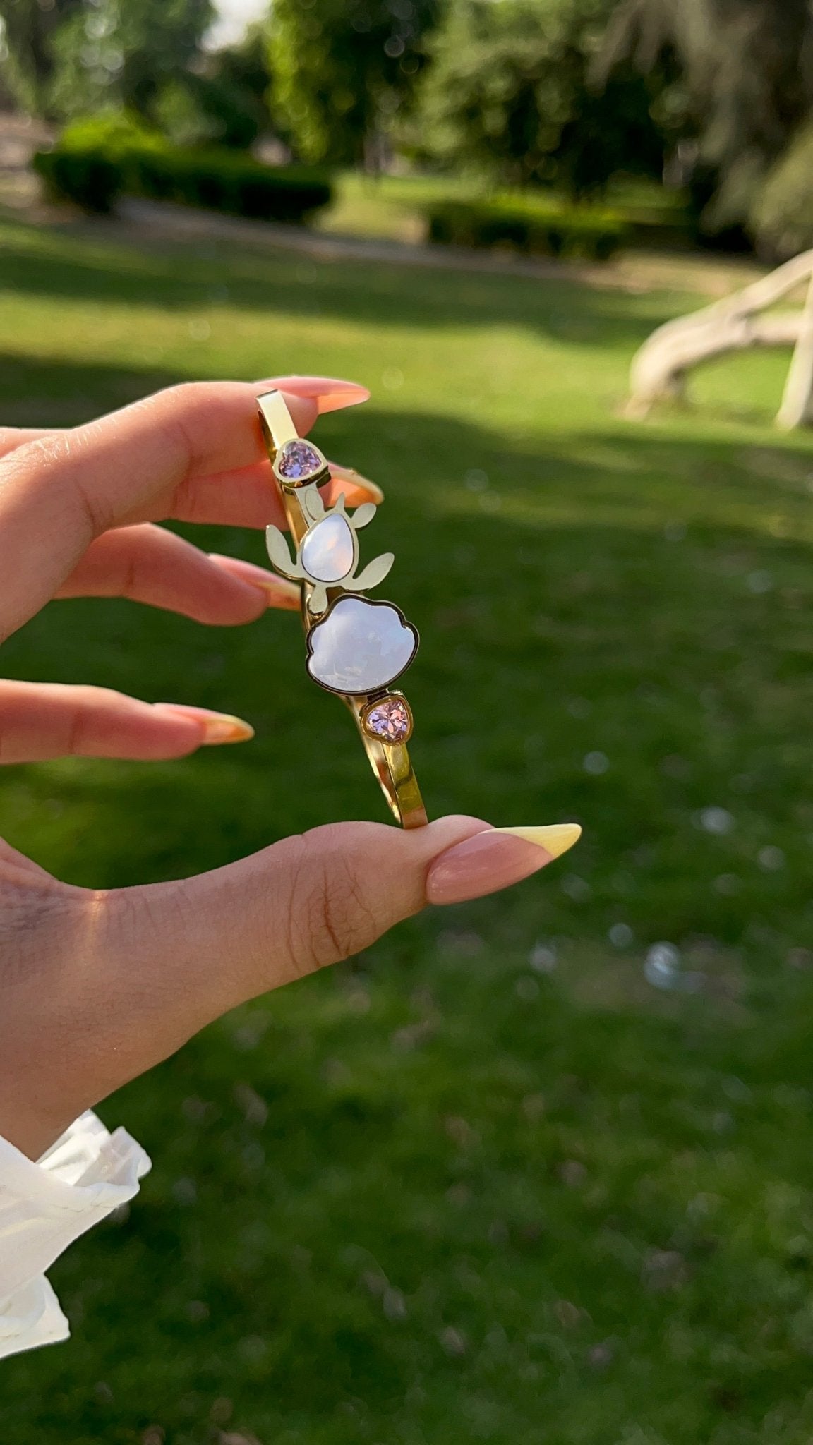 Turtle Bangle - Stainless Steel