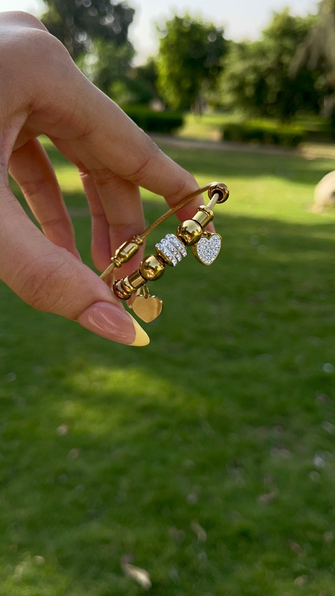 Turtle Bangle - Stainless Steel