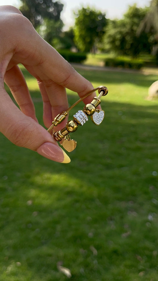 Turtle Bangle - Stainless Steel