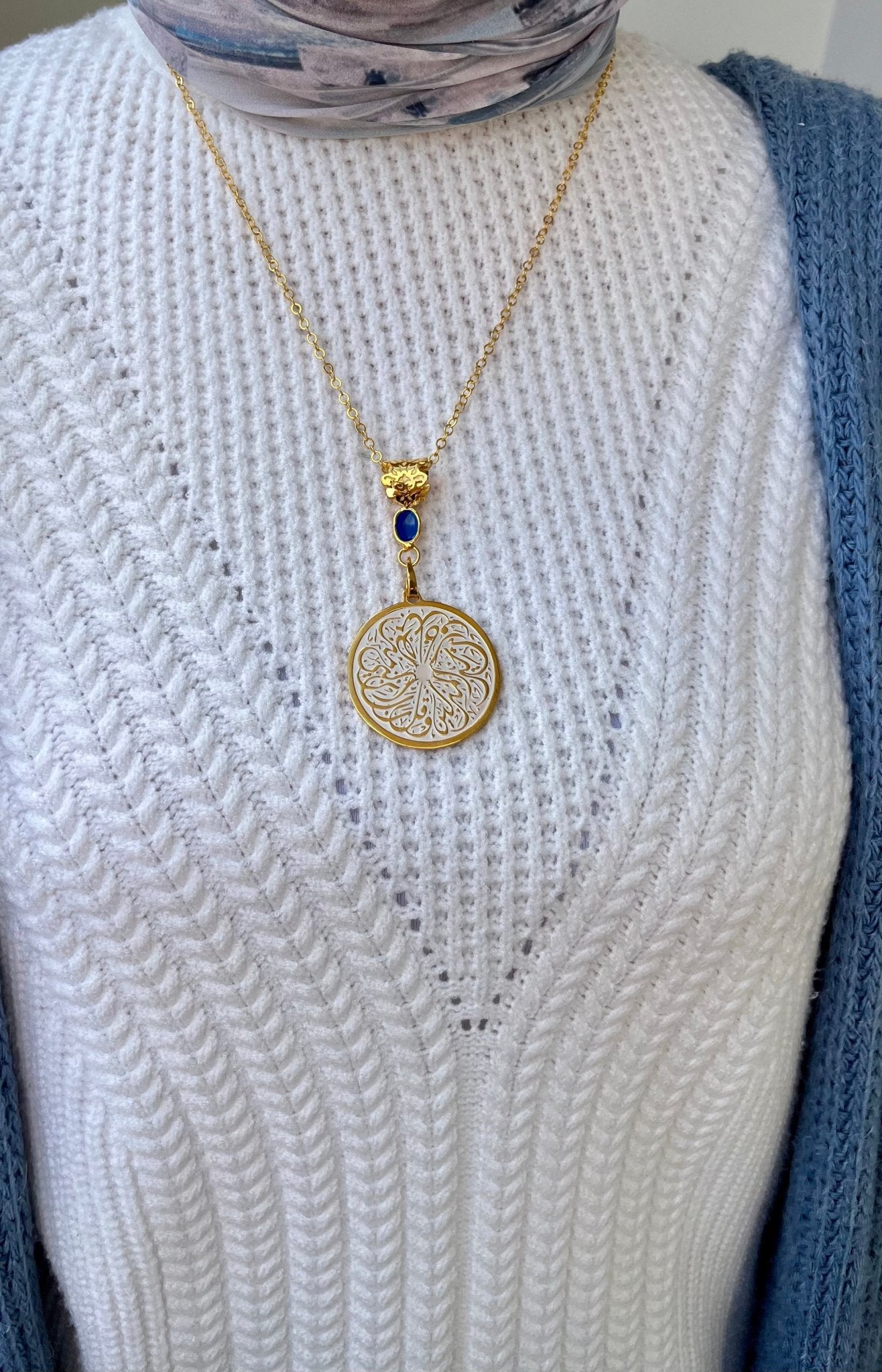 Golden Glow Necklace – Gold Plated