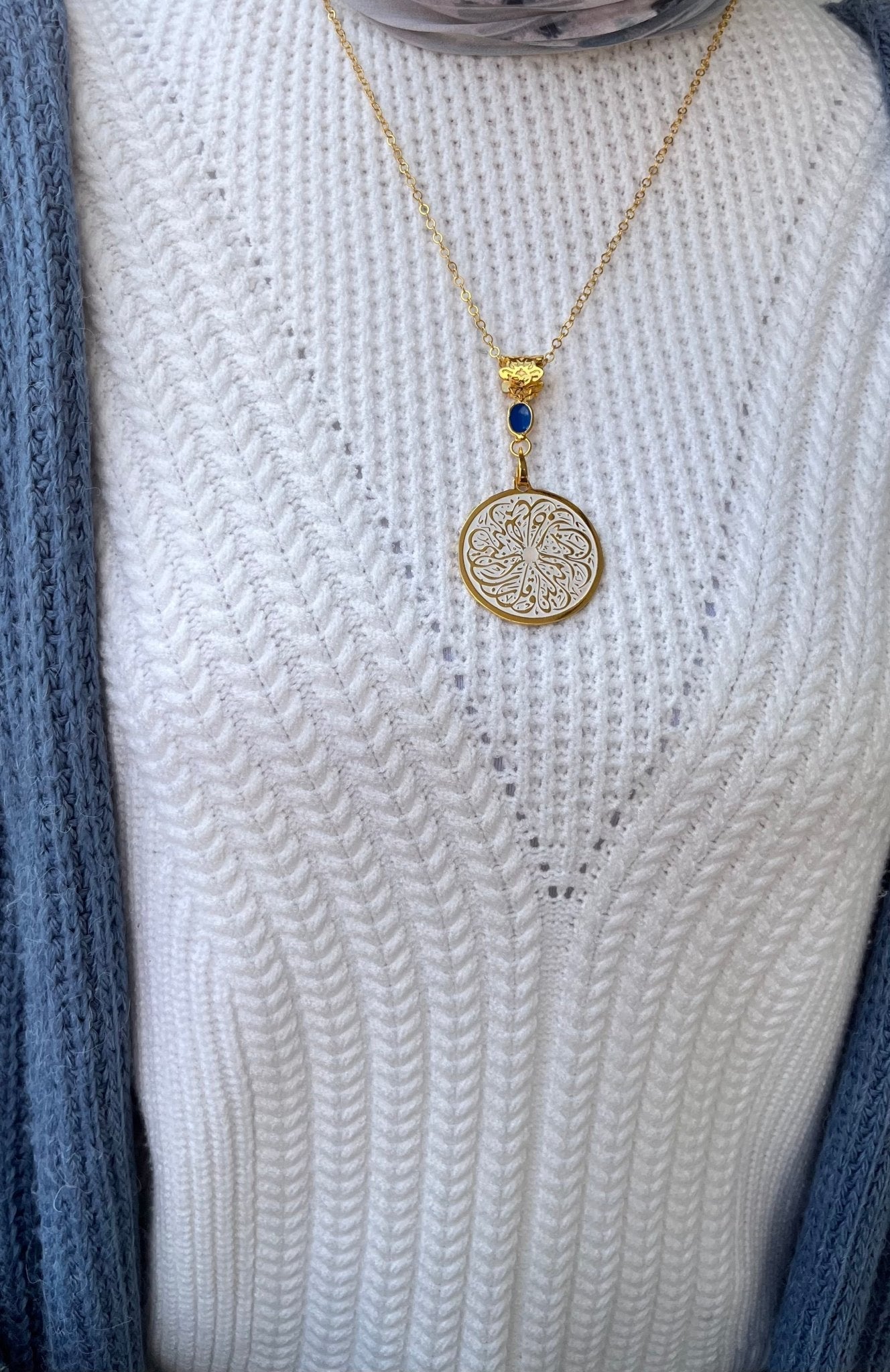 Golden Glow Necklace – Gold Plated