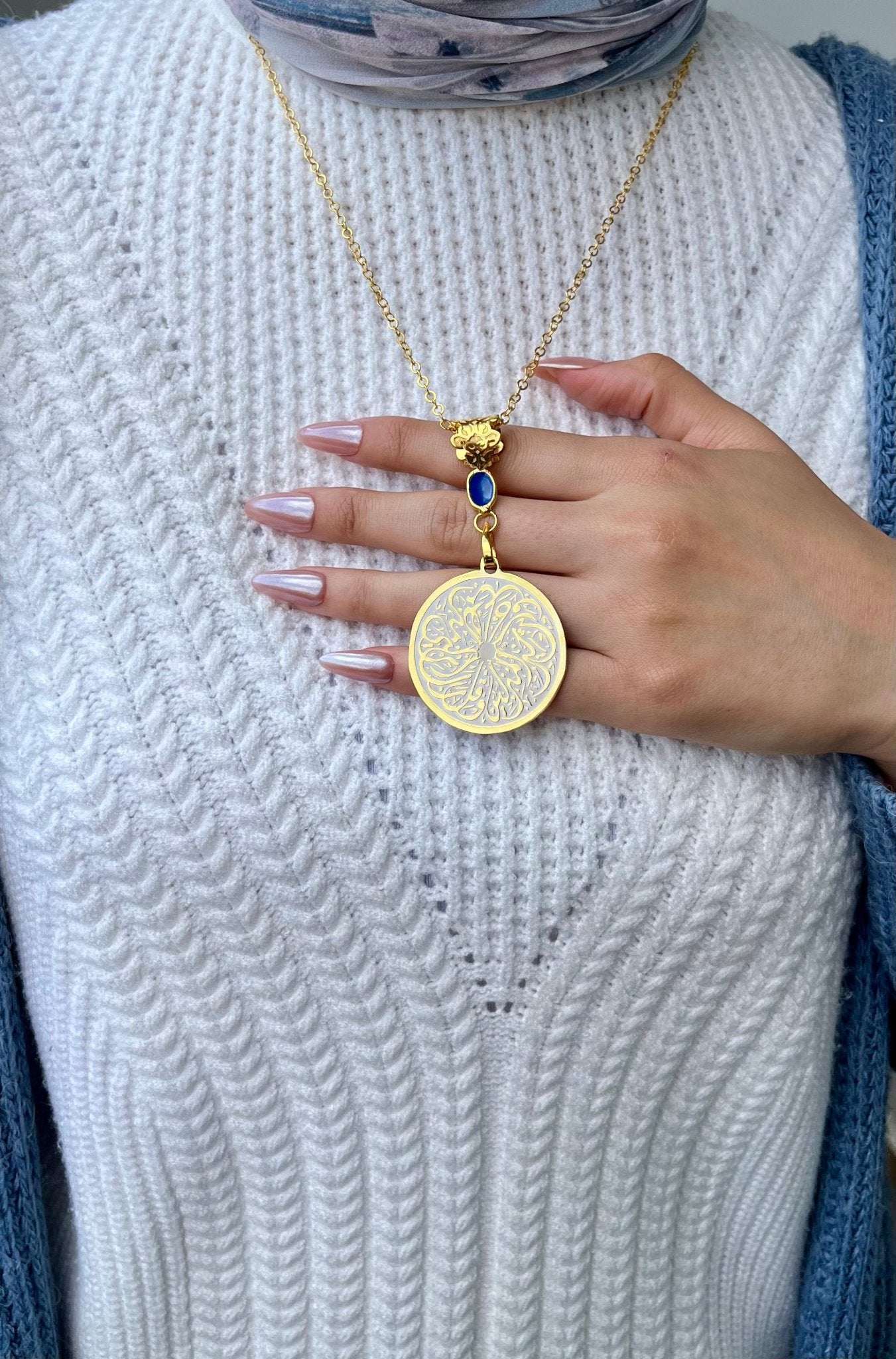 Golden Glow Necklace – Gold Plated