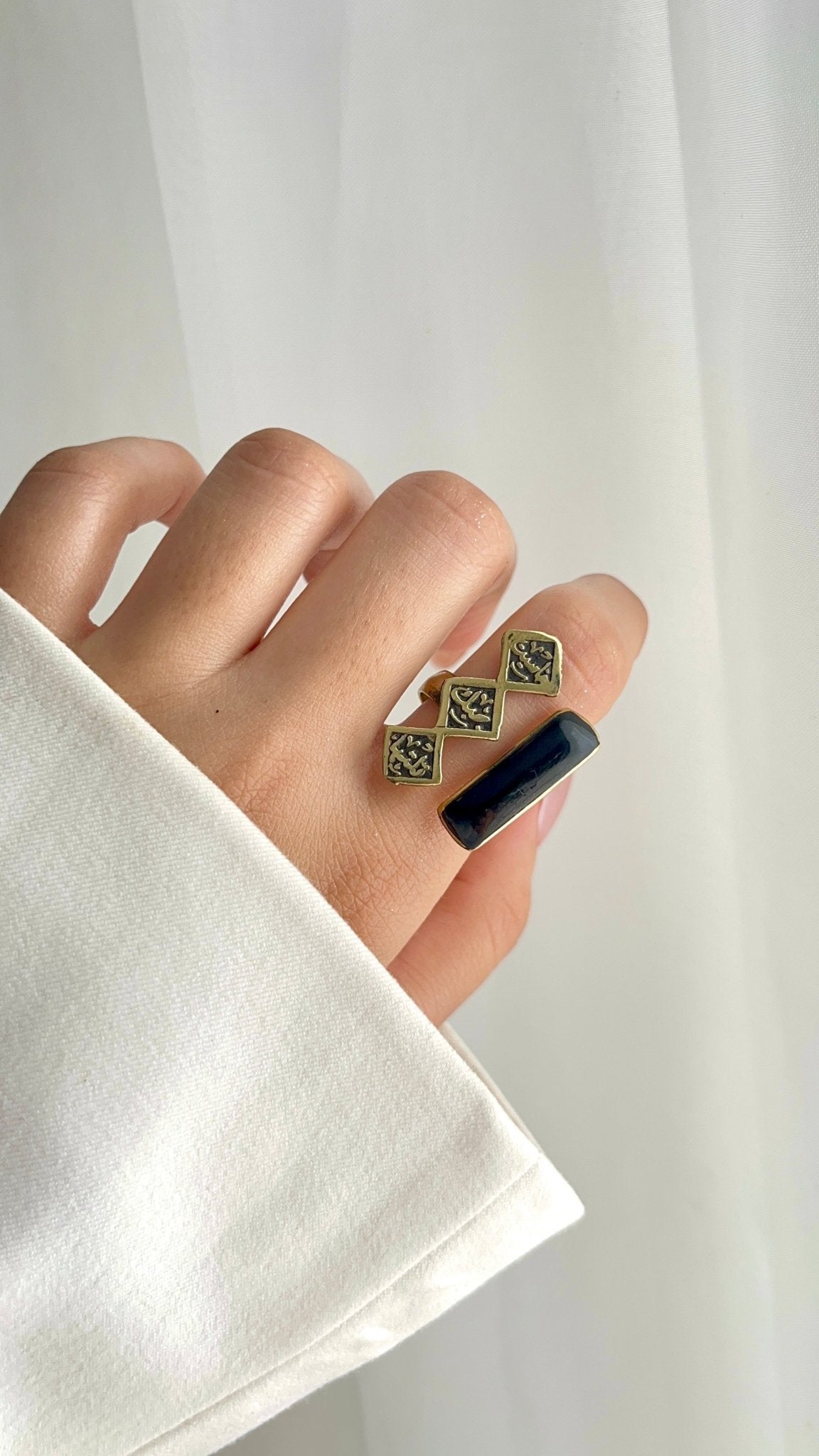 Bushra Ring - Pure Copper