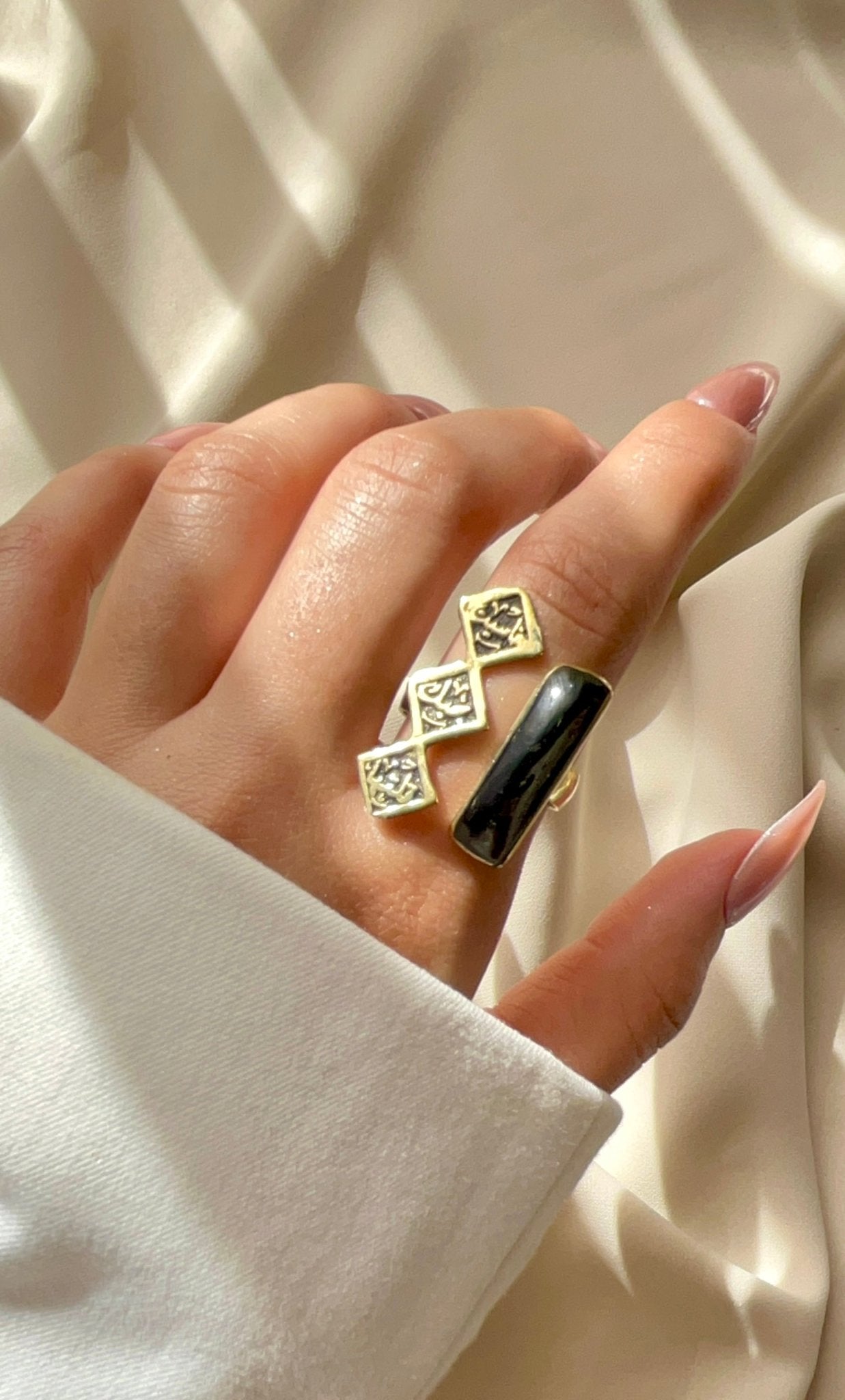 Bushra Ring - Pure Copper