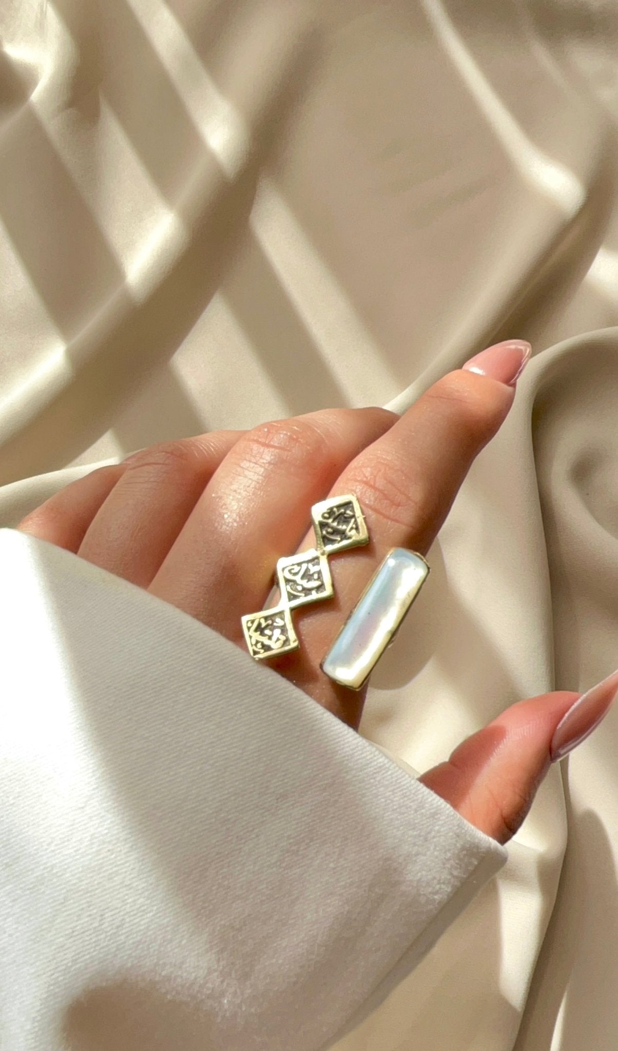 Bushra Ring - Pure Copper